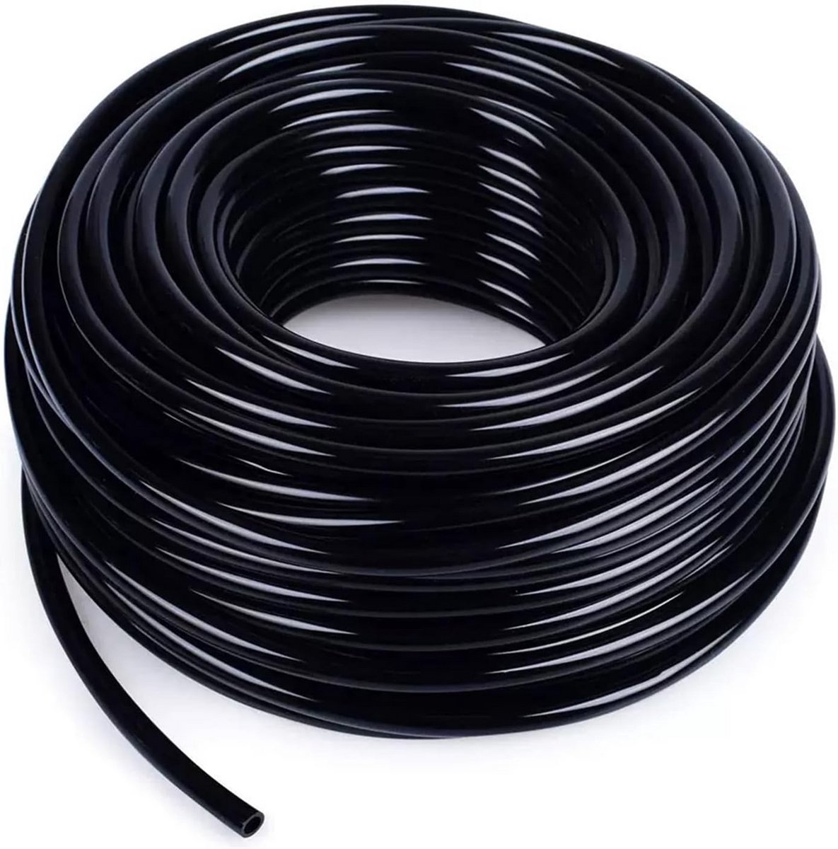 Micro Irrigatieslang voor Druppelberegening - Zwarte Watertoevoerslang 4mm/6mm