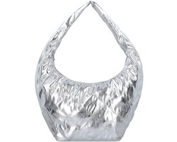 Seidenfelt Evenes Schoudertas 57 cm - Dames - silver