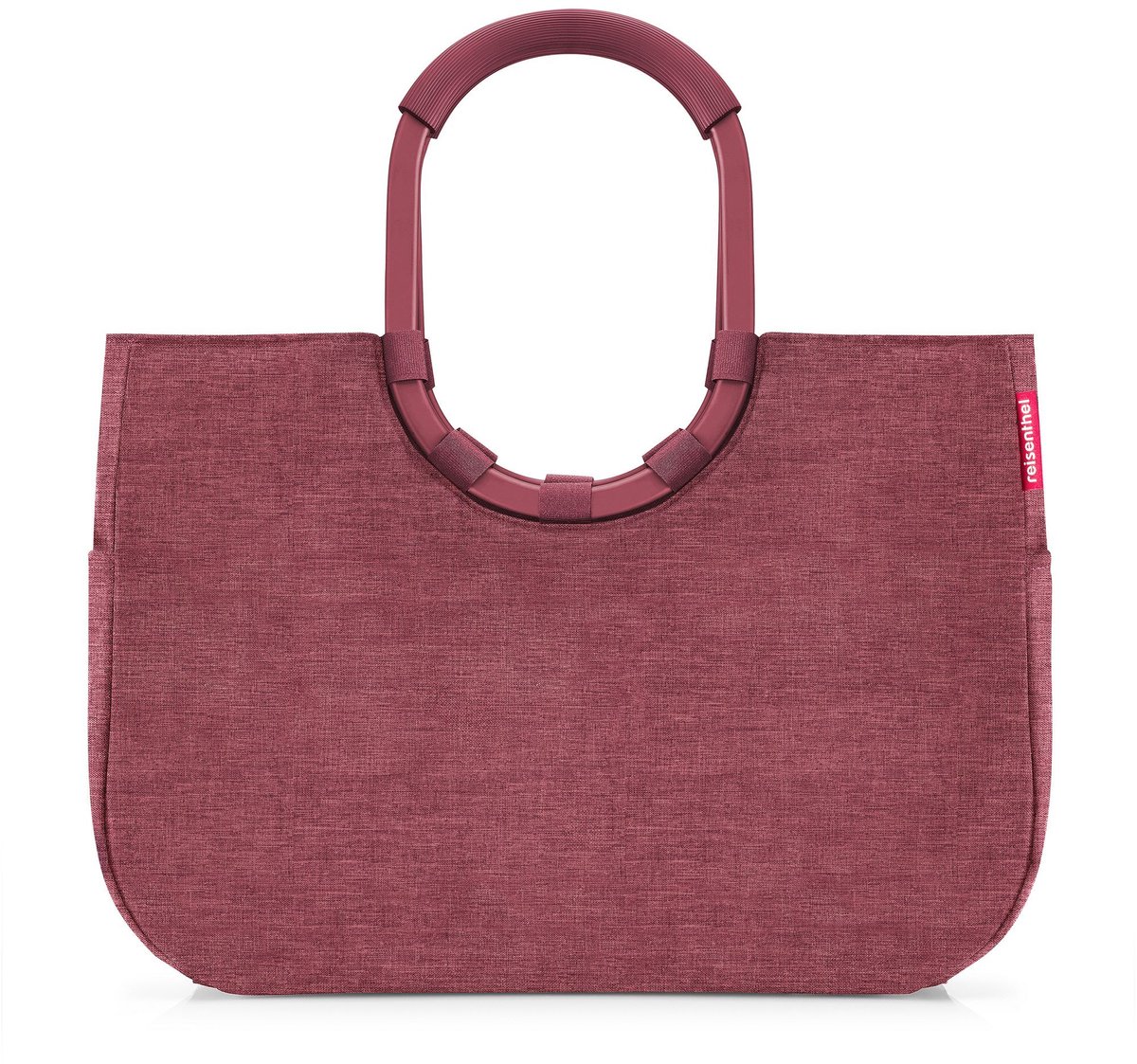 Reisenthel Loopshopper L Shopper - 25L - Twist Maroon Donkerrood