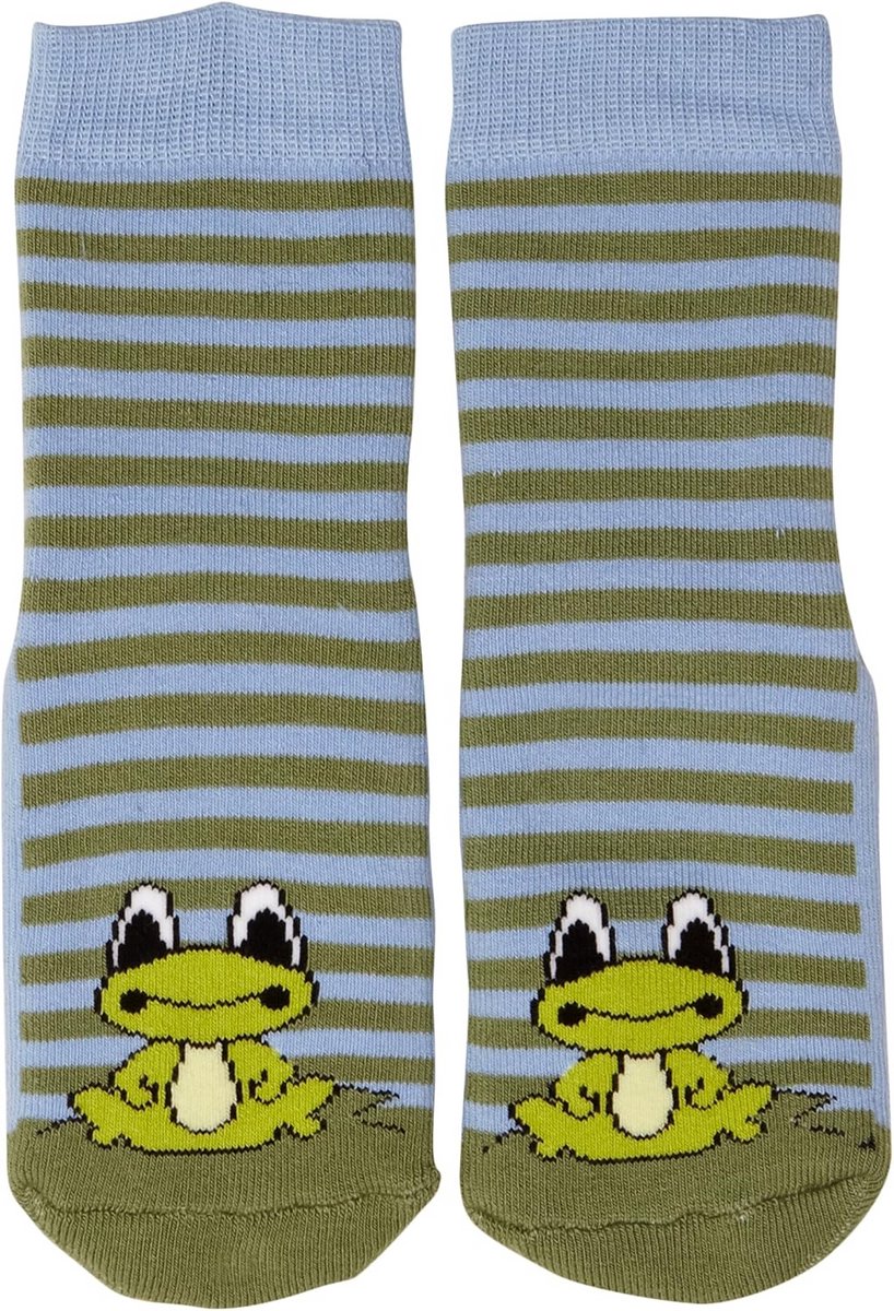 Uniseks Baby Slipper Sokken met Frog Design voor Comfortabele Voetjes