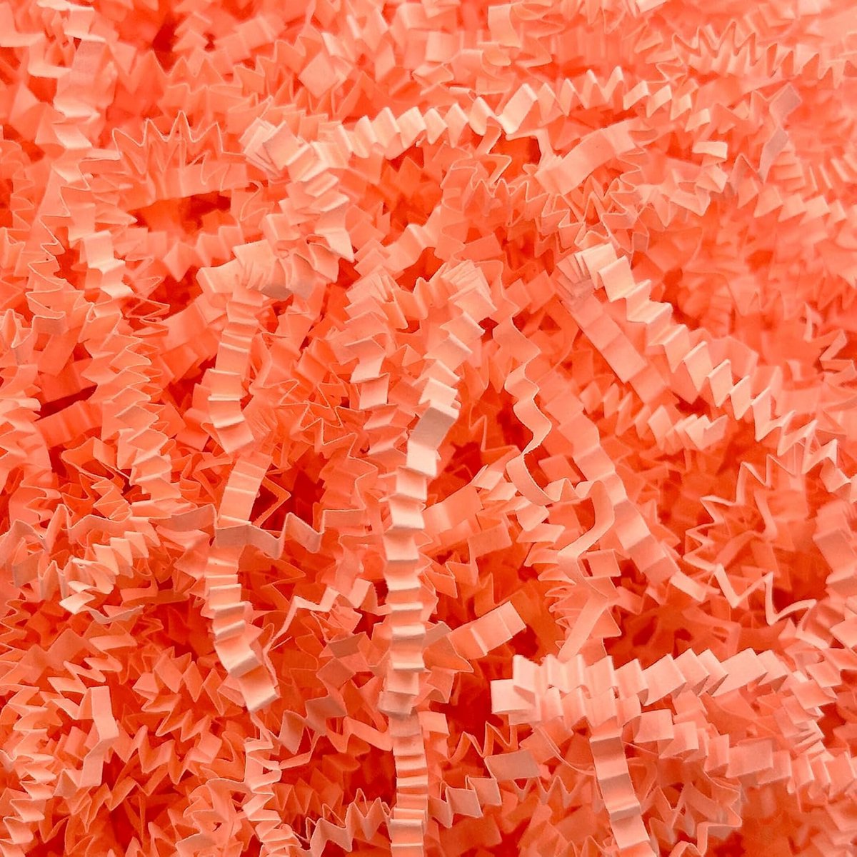 Crimp Papier Versnippering voor Cadeauverpakking en Mandvulling 450g Perzik