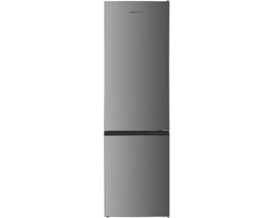 Heinner HC-HM262INVXD Koel-vriescombinatie – 262 L – Elektronische Temperatuurregeling – LED-verlichting – Omkeerbare Deur – RVS – 5 Jaar Garantie