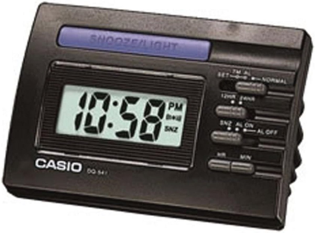 Digitale wekker met sluimeralarm en licht - 91 x 58 x 64 mm