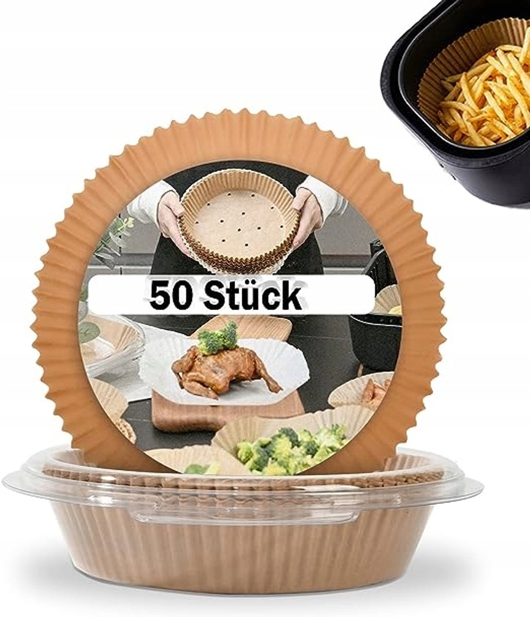 Perkamentpapier voor Airfryer & Oven - 19cm