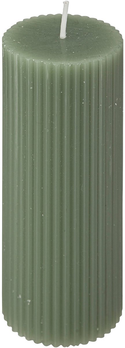 Groene Kaars 'DEMI' Sluipvorm 5x14 cm - Sfeervol Decoratie