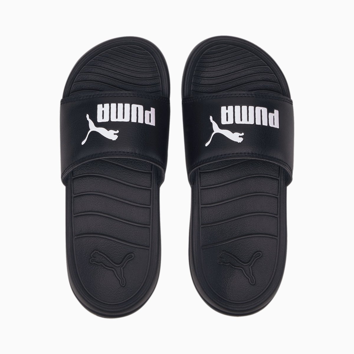 Puma Popcat 20 Ps Slippers Jongen Zwart