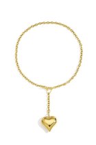 collier cœur doré rvs – 53cm – collier femme – cadeau – bijoux tendance pendentif cœur collier or – acier inoxydable – 53cm – incontournable mode