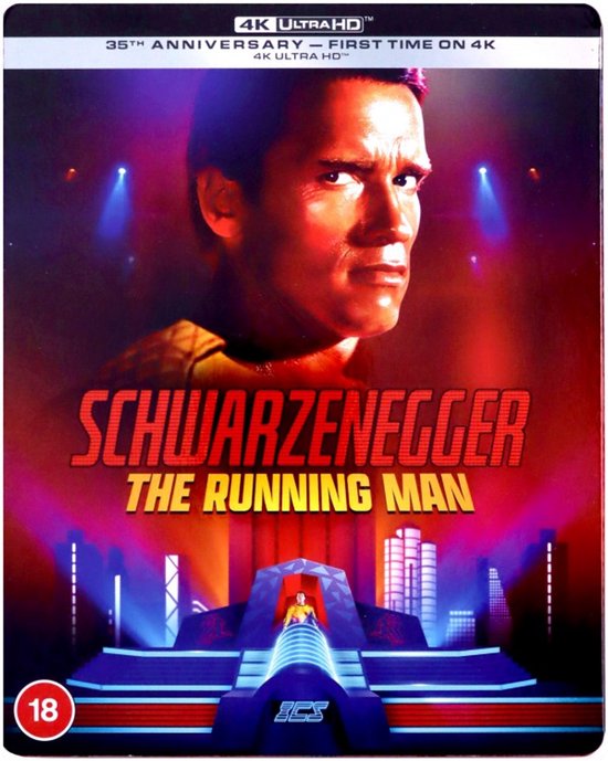 The Running Man - 35th Anniversary Steelbook Edition - 4K Ultra HD - Import