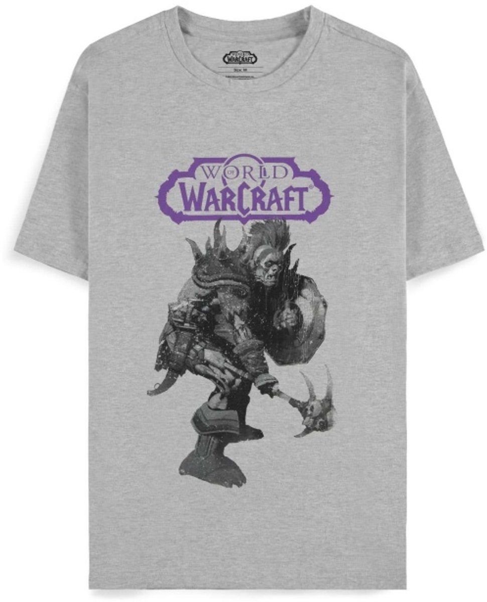 World Of Warcraft - Forsaken Heren Tshirt - M - Grijs