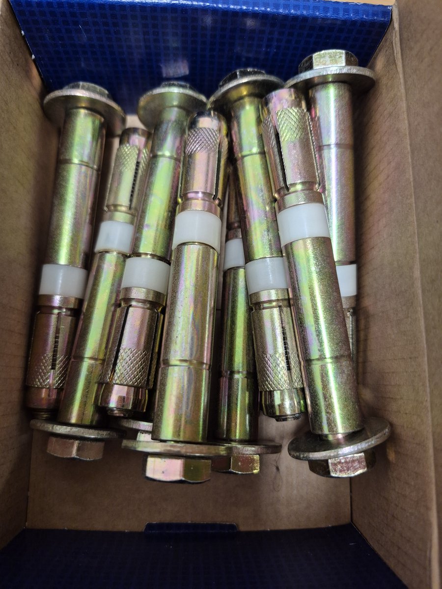 Index slve10110 Ankerbeveiligingsbout M10 X 110 T15 /20 --10 stuks in verpakking