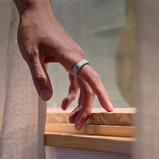 Oura Ring 4 - Size Before You Buy - Brushed Silver - Size 10 | bol