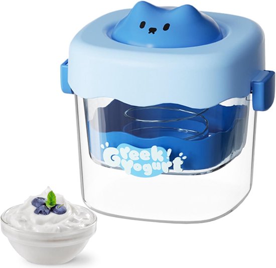 Yoghurt zelf maken - starterset (zonder stroom) incl. handleiding