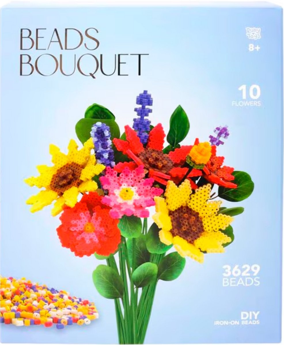 Ruby Toys Beads Bouquet Strijkkralen - 8+