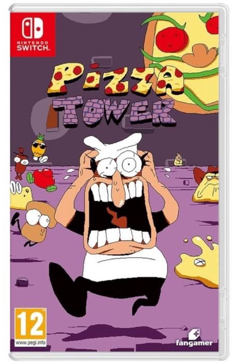 Nintendo Games Switch Pizza Tower Paars