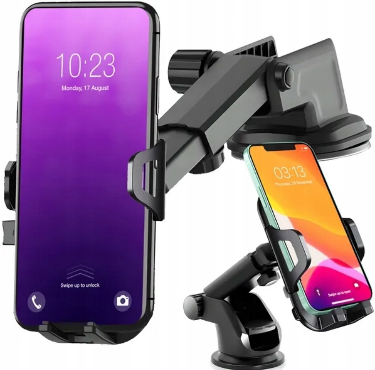 Universele Autohouder Telefoon - 360° Draaibaar, Verstelbaar