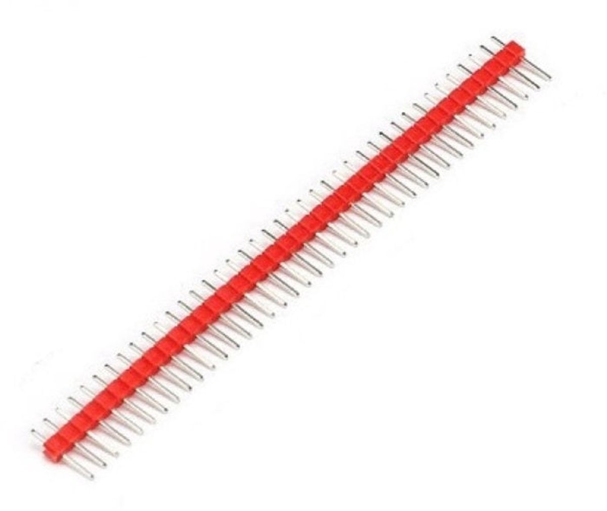 OTRONIC® 40 Pins header Male 2.54mm Rood