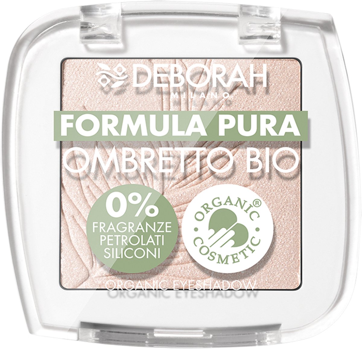 Deborah Milano Formula Pura Oogschaduw Zacht Goud 02