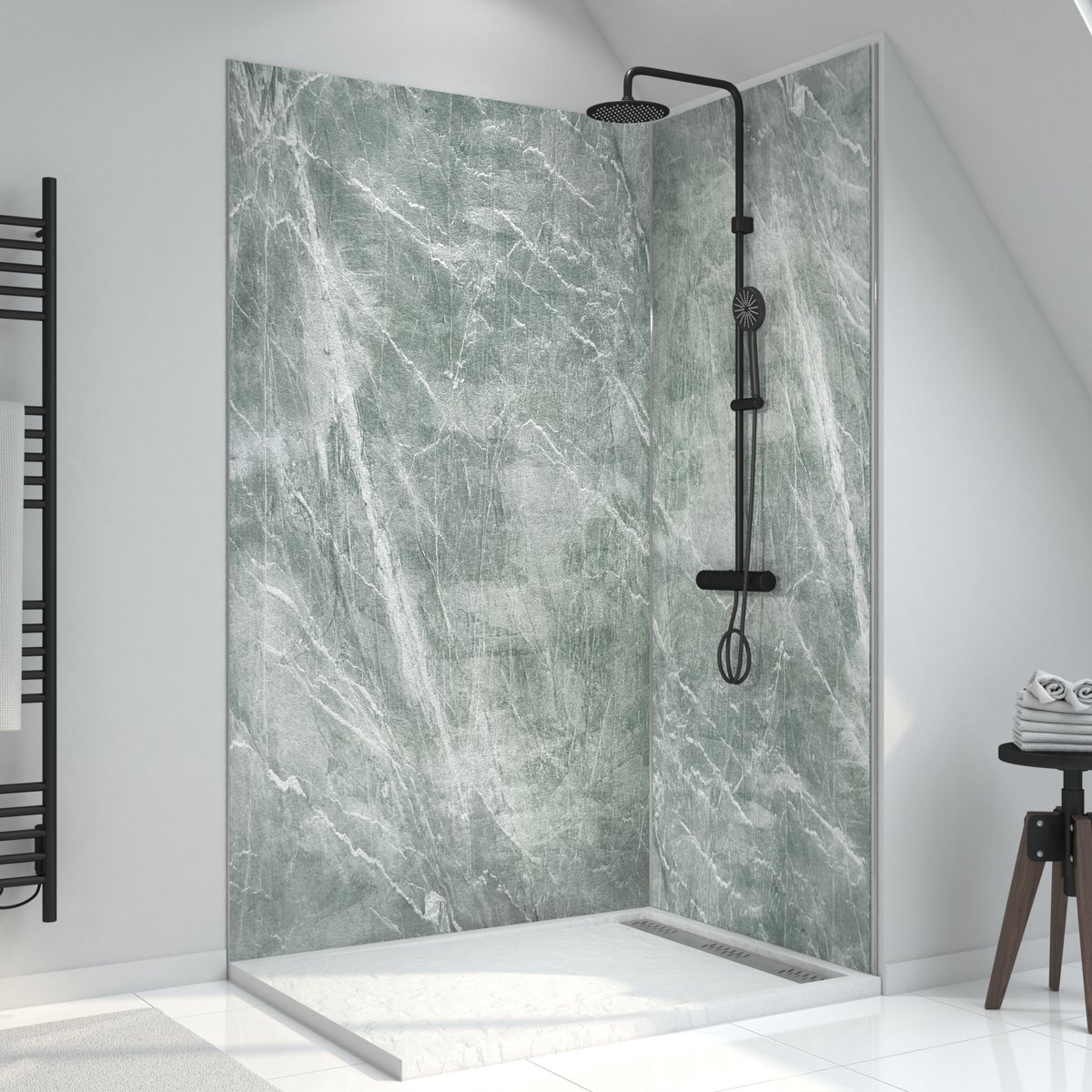 Panneau Mural Pierre Finition Artic Green 120 x 210 cm - STONE'IT ARTIC GREEN