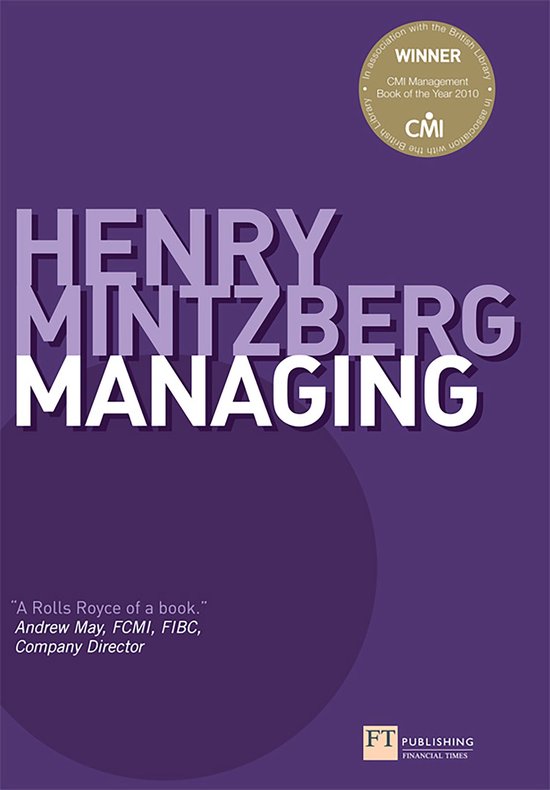 Financial Times Series - Managing - cover