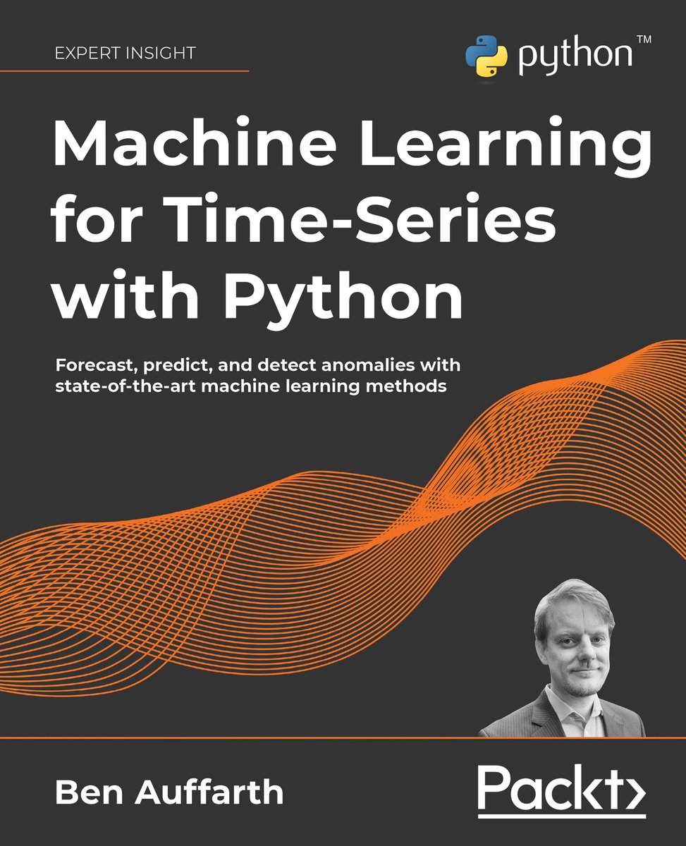Omslag van Machine Learning for Time-Series with Python