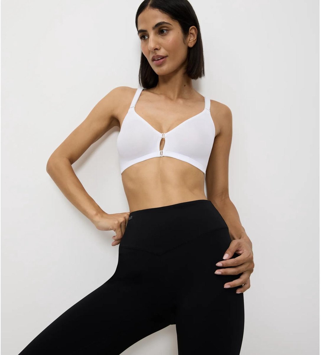 Triumph Bügelloser BH Triaction Fitness Wit
