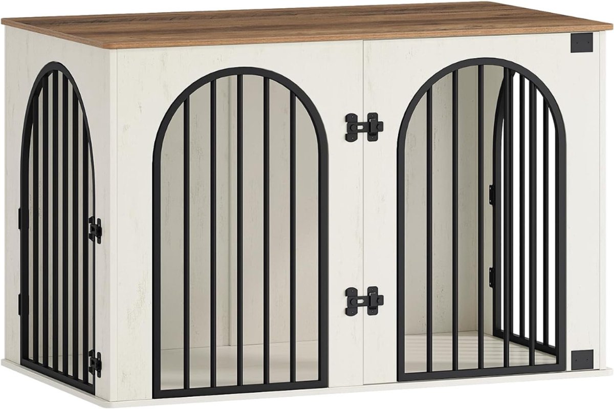 White-Label® Hondenbench - Hondenren - Hondenhuisjes voor Binnen