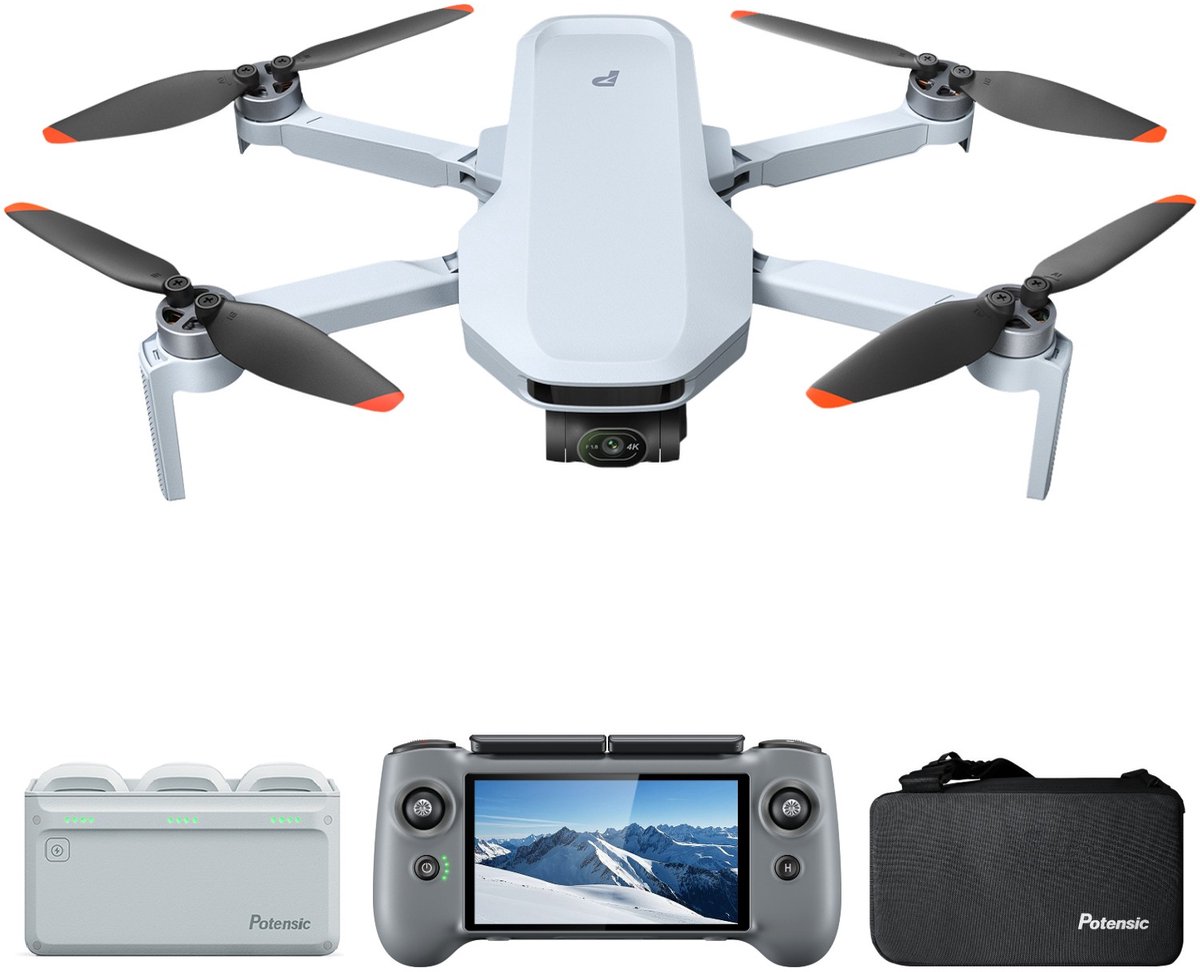 Bol.com Potensic ATOM 2 Fly More Combo met PTD 1 Smart Controller - 8K drone - 10 km bereik - 32 min vliegtijd - 249 gram aanbieding