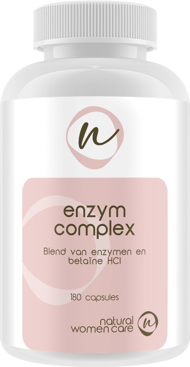 Natural Women Care - Enzym Support - Breed complex plantaardige enzymen - maagzuurresistent