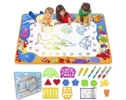 Livewell Water Tekenmat met 20 Accessoires en 6 Waterpennen