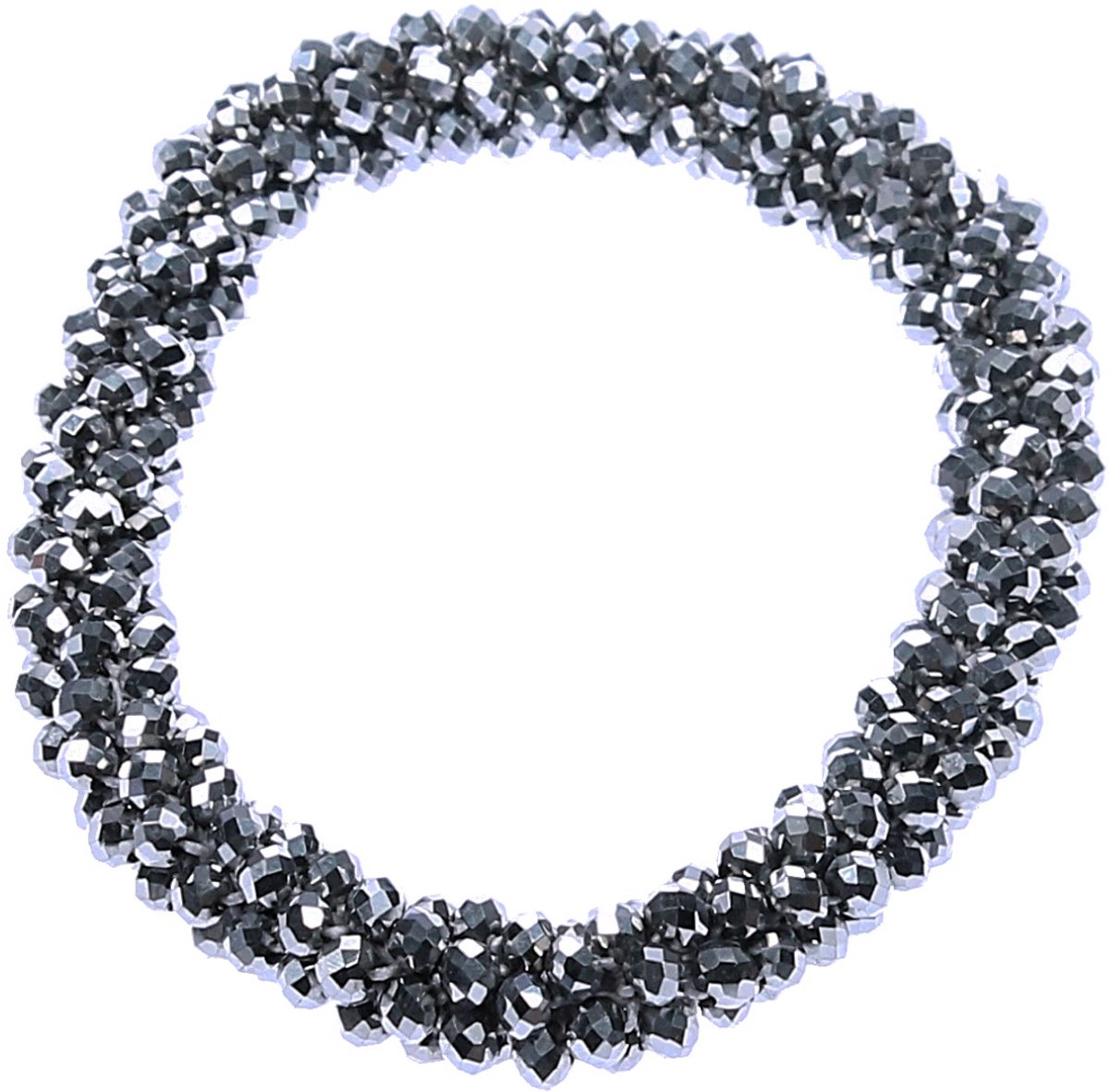 BR Haarelastiek Kiki One size Zilver