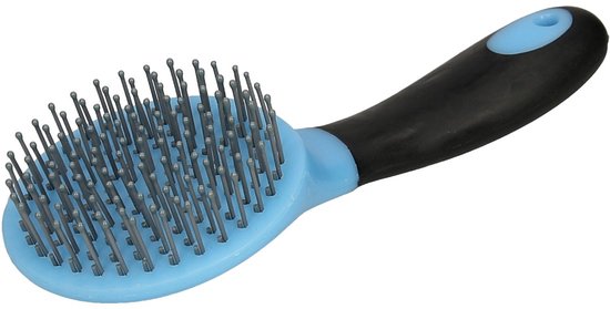 Epplejeck Manenborstel Epplejeck Met Handvat Lichtblauw | Maat: One Size