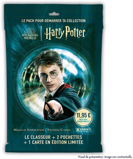 HARRY POTTER - Panini Trading cards Mega Starter Pack - 1 Album + 3 Pakjes Cards + 1 Limited Edition Card