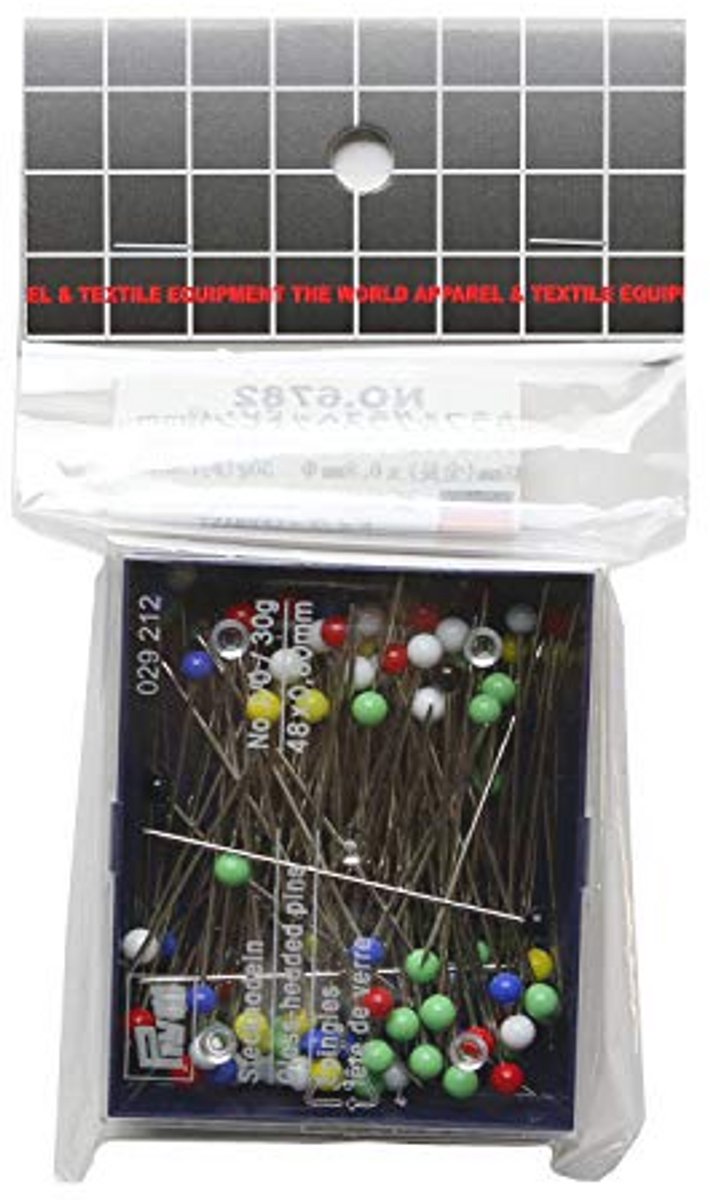Glas-Voordelen Spelden Assortiment 0.80 x 48 mm