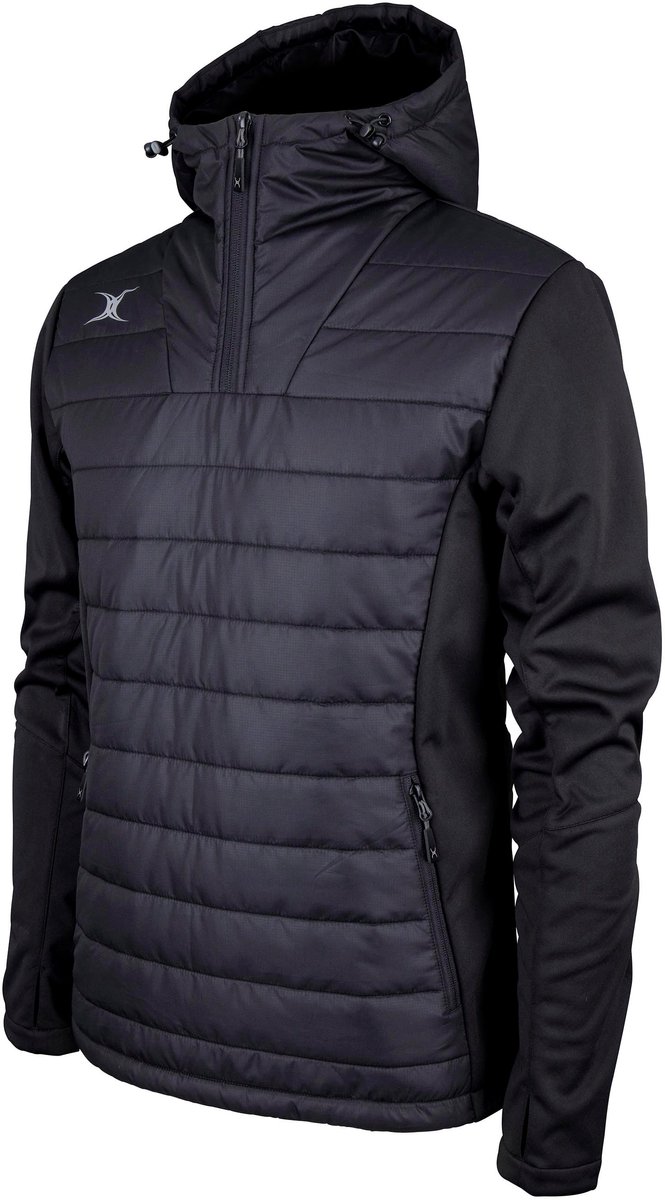 Gilbert Pro Active 1/4 Zip Jkt Black - Large