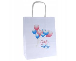 Baby Shower Cadeautas met Opdruk - 18x8x22cm - 1 Stuk