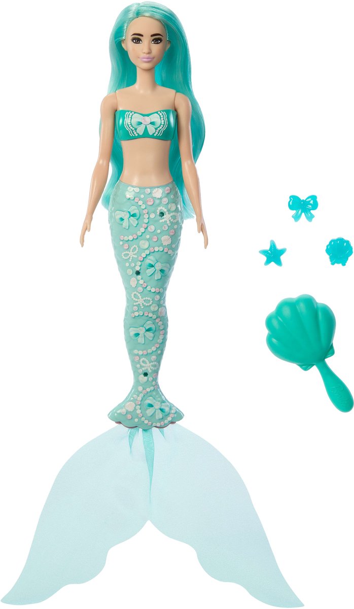 Barbie Color Reveal Zeemeerminserie - Pop en Accessoires met 6 Verrassingen — afbeelding 11