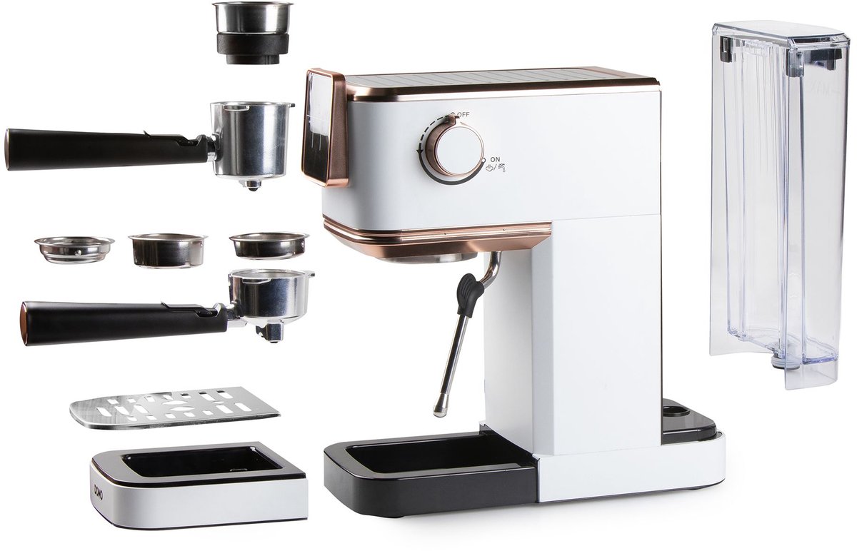 DOMO DO746K Espressomachine met Stoompijpje 20 Bar - afbeelding 2