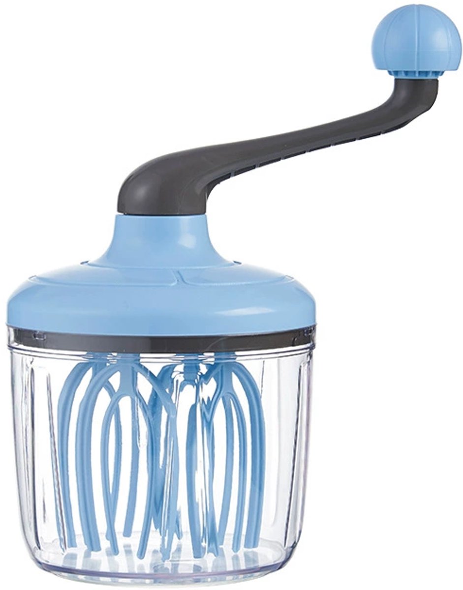 Mmgoqqt 1 Stuks - Draaiklopper Keukenklopper Handmixer - Hemelsblauw - 1000ml- Kunststof