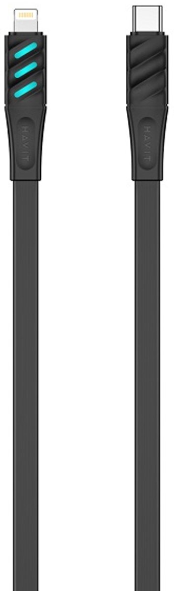 Oplaadkabel Havit Type-C CB6255 (zwart)