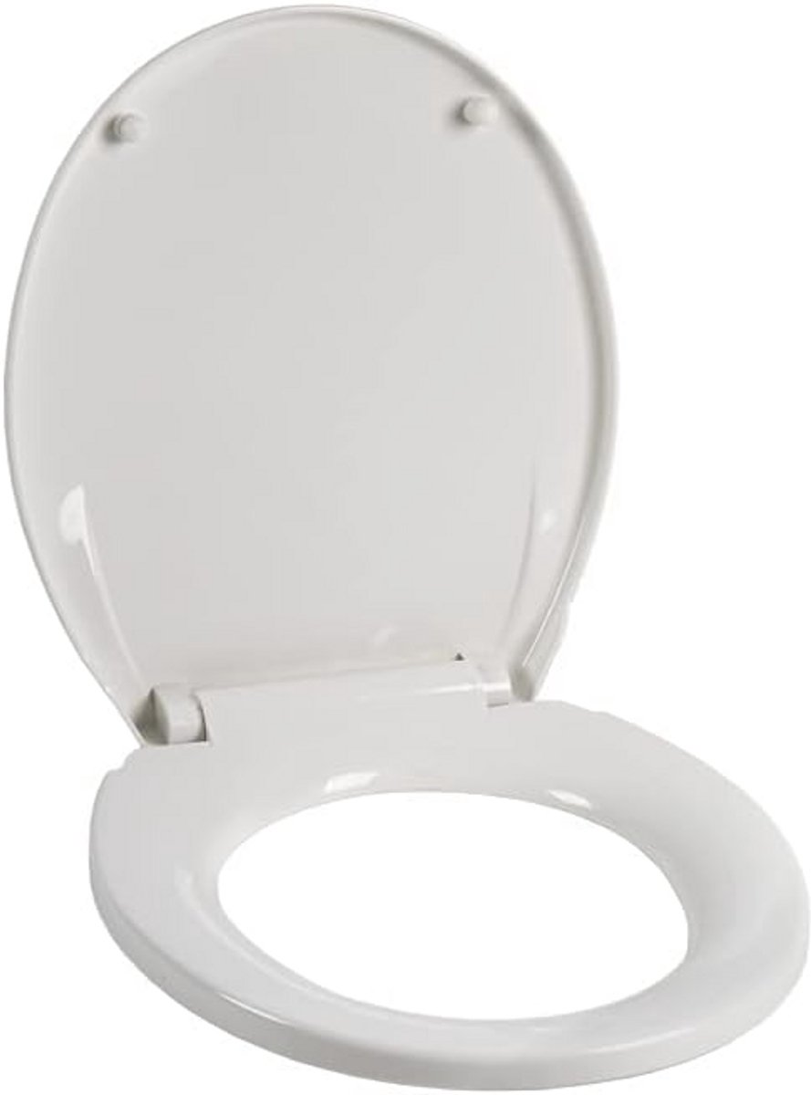 Universele Wc-bril 40,4 x 35,6 cm van Antibacterieel Polypropyleen