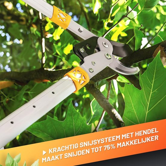 Telescopische Snoeischaar Vervangend Blad - Hoogwaardig SK5 Koolstofstaal met Antikleefcoating en Precisie Snijtechniek voor Tuinonderhoud — afbeelding 5