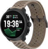 Stravo 22mm Siliconen Sport Bandje in Suunto Race 2 Stijl – Geschikt voor Suunto Race 2 / Vertical 2 / Race S / Race / Vertical / Run / 9 Peak Pro / 9 Peak, Garmin Venu 4 (45mm), Huawei Watch GT 7 / GT 6 (46mm) – Bruin