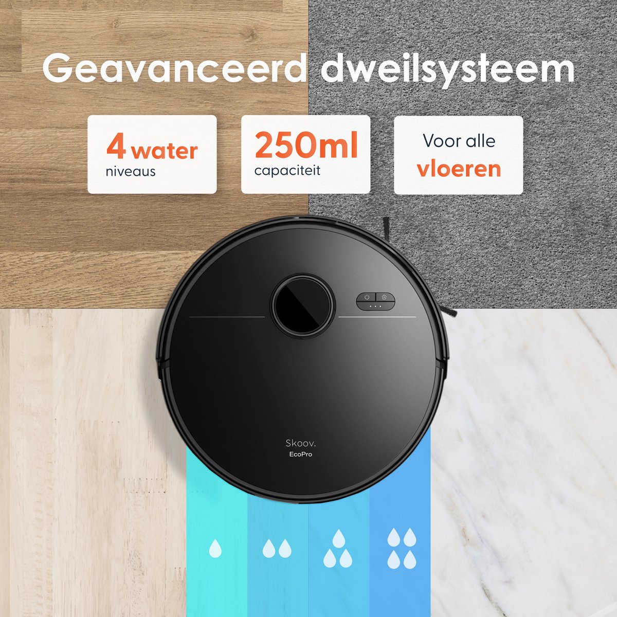 Skoov Skoov Ecopro Robotstofzuiger - afbeelding 4