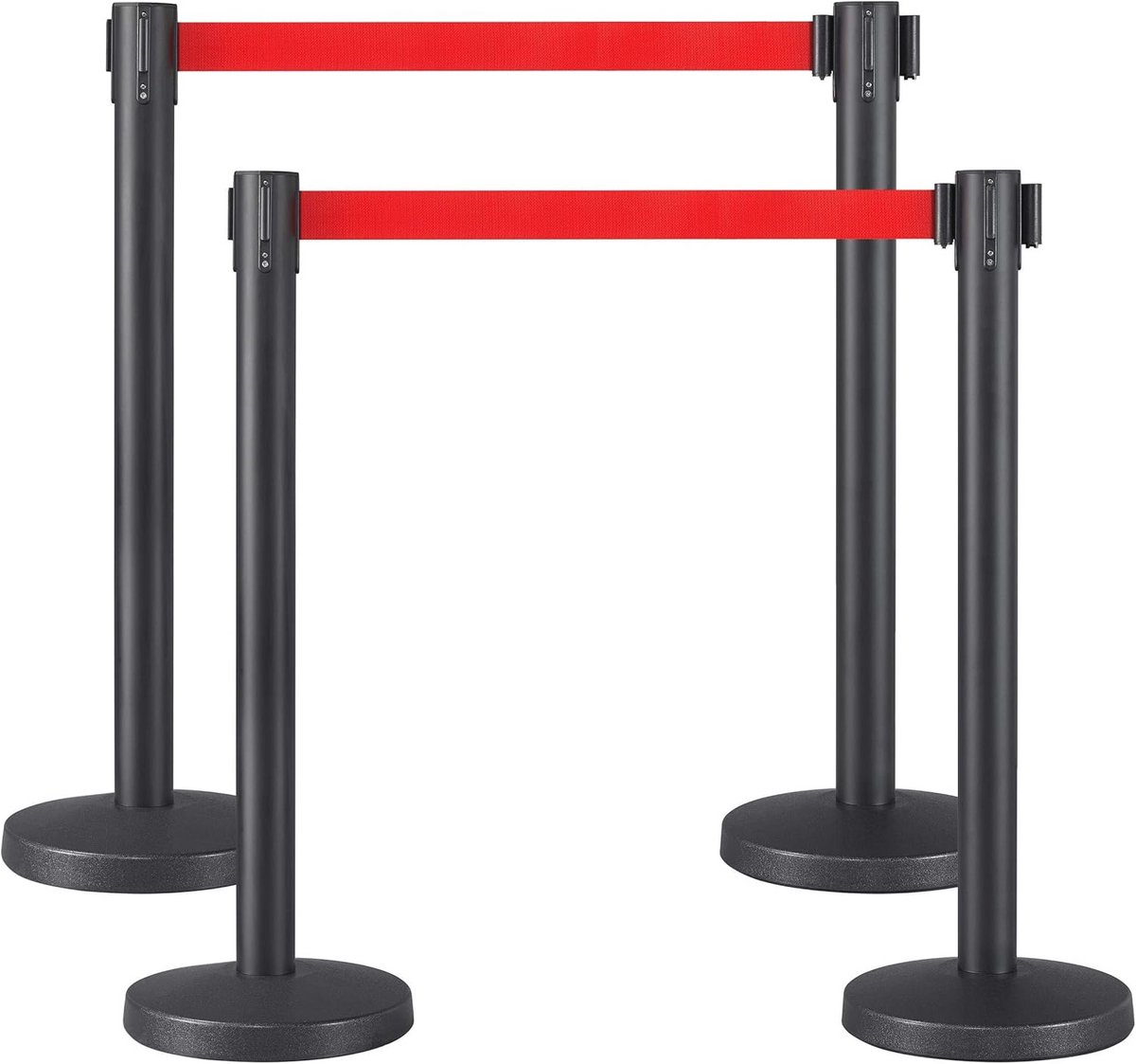 Afbakenstandaard met Riem - 4 Stuks