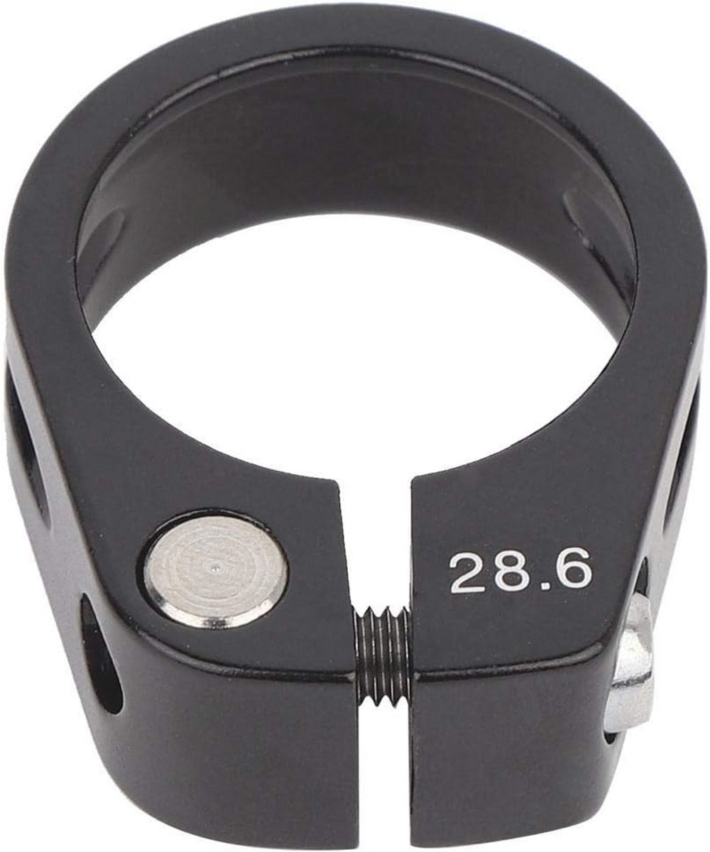 Zadelklem met 28,6 mm diameter - lichtgewicht aluminium - geschikt voor mountainbike en racefiets