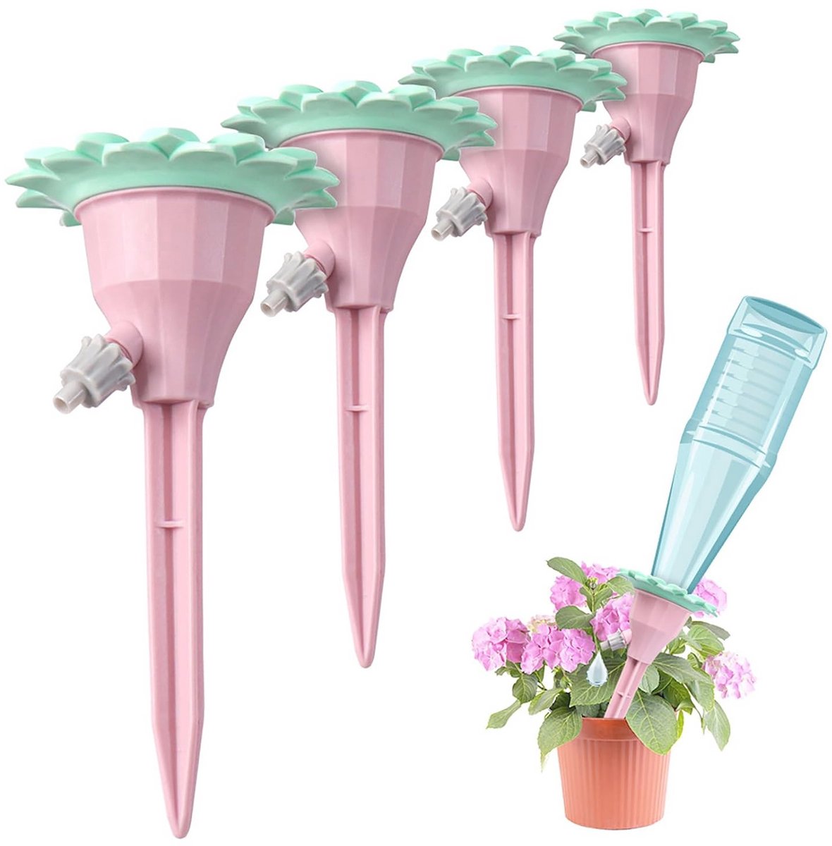 Automatische Irrigatieset voor Planten - Zelfbewaterend Waterdispenser voor Binnen en Buiten