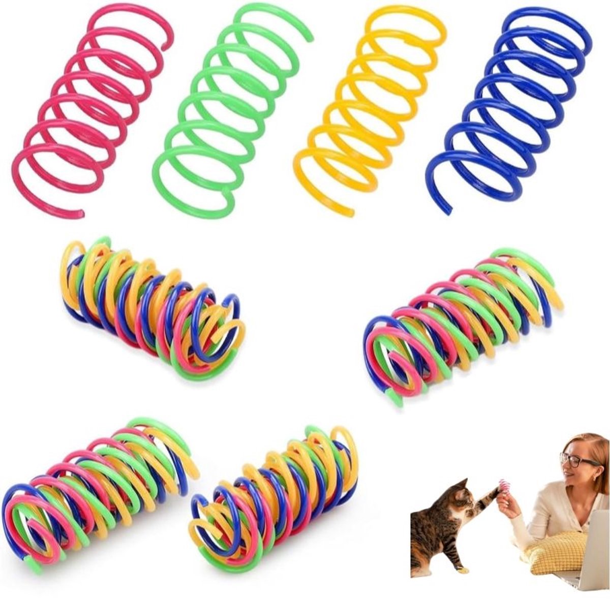 60 stuks - plastic v