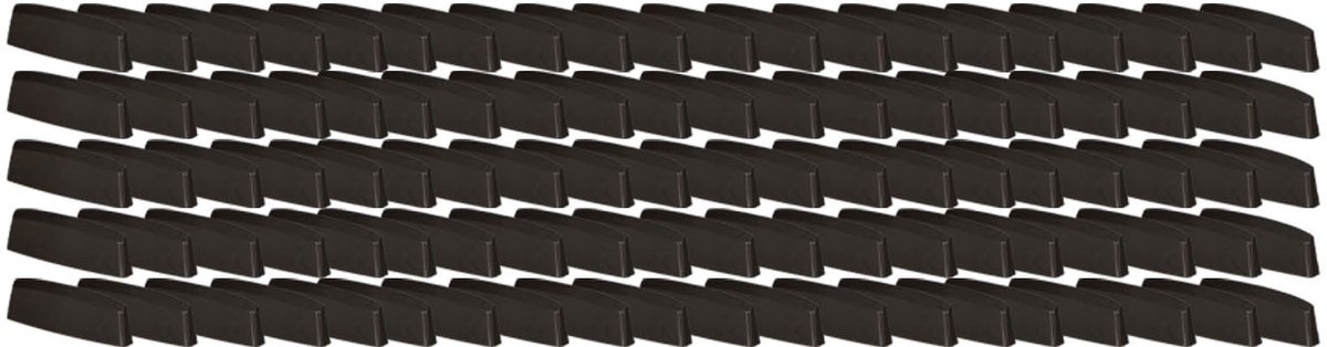 MK Trading - Raambeslagaccessoire - Bruin - 45mm - PVC