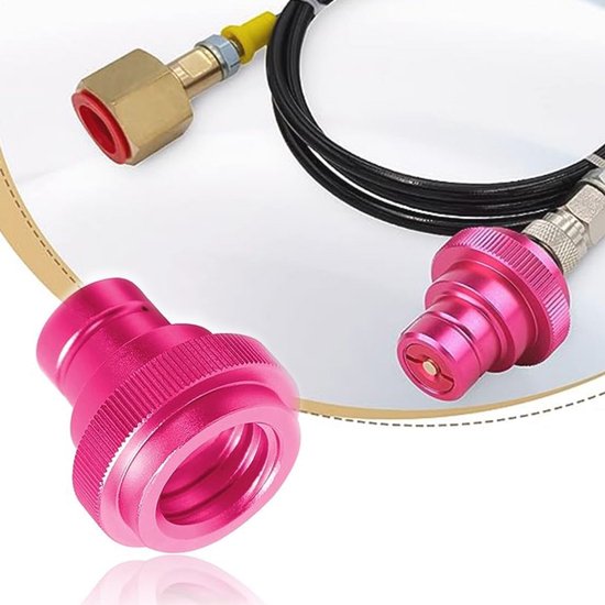 CO2 Quick-adapter voor bruiswaterapparaten, compatibel met Duo en Terra, 60L cilinders — afbeelding 2