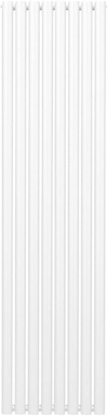 WarmeHaus Traditionele gietijzeren stijl antraciet 3 kolommen verticale radiator 1800x290mm - moderne centrale verwarming ruimtebesparende radiatoren - perfect voor badkamers, keuken, hal, woonkamer